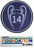 14 UEFA Champion League New Sleeve Badge 14字杯 (You can buy it alone OR tell us which jersey to print it on. )