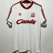 1988/89 LFC Third White Retro Soccer Jersey