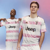2023/24 JUV 1:1 Quality Away White Fans Soccer Jersey