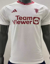 2023/24 M Utd Third White Player Version Soccer Jersey 白色三边