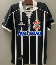 1999 Corinthians Away Black Retro Jersey