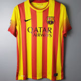 2013/14 BA Away Yellow Retro Soccer Jersey(NO Patch)