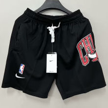 2023/24 Bulls Black NBA Cotton Pants