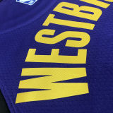 Lakers WETBROOK #0 Blue NBA Jerseys