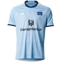 2023/24 Hamburger SV Away Blue Fans Soccer Jersey 汉堡