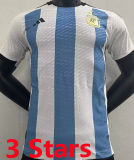 2022/23 Argentina Home Player Version Soccer Jersey (3 Stars 3星)