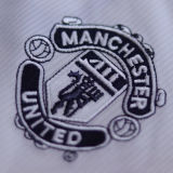 2000/01 M Utd Away White Retro Fans Soccer Jersey