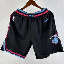 2023/24 Miami Heat Black NBA Pants