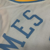 Lakers JAMES #23 White Retro NBA Jerseys