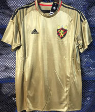 2016 Sport Recife Gold Retro Soccer Jersey