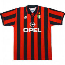 1996/1997 AC Milan Home Retro Soccer Jersey