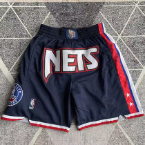 Nets Navy Blue Four Bags NBA Pants