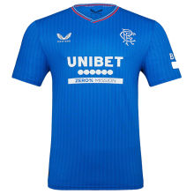 2023/24 Glasgow Rangers Home Blue Fans Jersey
