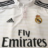 2014-2015 RM Home White Retro Soccer Jersey