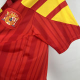 1992/94 Spain Home Red Retro Soccer Jersey