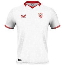 2023/24 Sevilla FC Home White Fans Soccer Jersey