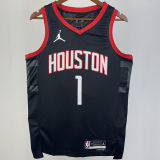 2023/24 Rockets MCGRADY #21 Black NBA Jerseys