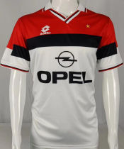 1994/95 AC Milan Away White Retro Soccer Jersey