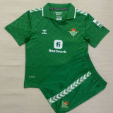 2023/24 Real Betis Away Kids Soccer Jersey