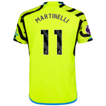 MARTINELLI #11 ARS 1:1 Quality Away Fans Jersey 2023/24 (League Font) ★★