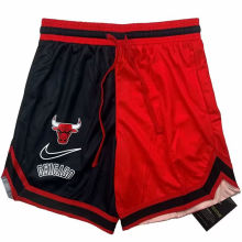 2023/24 Bulls Black Red NBA Pants