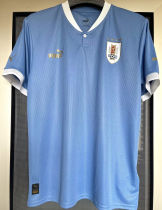 2022/23 Uruguay 1:1 Quality Home Blue Fans Jersey