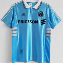 1998/1999 Marseille Away Blue Retro Soccer Jersey