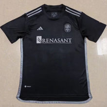 2023/24 Nashville Away Black Fans Soccer Jersey 纳什维尔