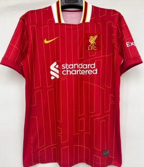 2024/25 LFC 1:1 Quality Home Red Fans Soccer Jersey