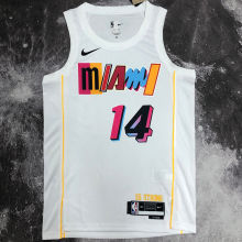 Miami Heat HERRO #14 White NBA Jerseys