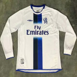 2003-2005 CFC Away White White Long Sleeve Retro Soccer Jersey