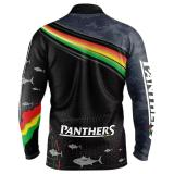 2022/23 Penrith Panthers Rugby Fishing Jersey 美洲豹