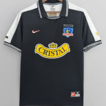 1999 Colo-Colo Away Black Retro Soccer Jersey