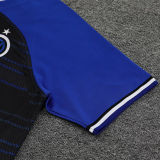 2024 In Milan Blue Short Training Jersey(A Set)