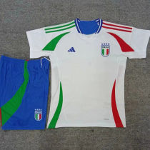 2024 Italy Away White kids Soccer Jersey