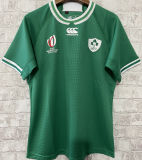 2023 Irish IRFU RUGBY WORLD CUP Home Green Rugby Jersey Ireland爱尔兰