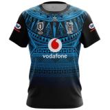 2022/23 Fiji Black Blue Rugby Jersey 斐济