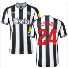 Almirón #24 Newcastle 1:1 Quality Home Fans Jersey 2023/24 (UCL Font 欧冠字体)