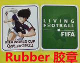 FIFA WORLD CUP QATAR 2022 Cartoon Rubber Patch (You can buy it alone OR tell us which jersey to print it on. ) 世界杯 足球小将 胶章