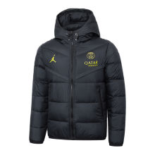 2024 PSG Black Cotton Jacket