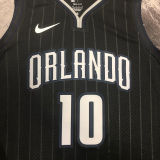 2023/24 Magic BOL #10 Black City Edition NBA Jerseys