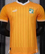 2022/23 Ivory Coast Home Orange Player Version Jersey （3 stars 三星）