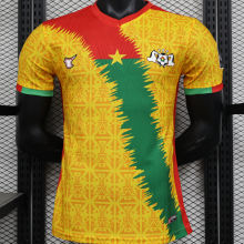2024 Burkina Faso Yellow Player Version Jersey