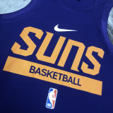 2023/24 Suns Purple Training Tank Top NBA Jerseys