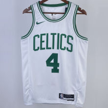 2023/24 Celtics HOLIDAY #4 White NBA Jerseys