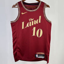 2023/24 Cleveland GARLAND #10 Red City Edition NBA Jerseys