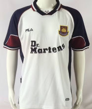 1999-2001 West Ham Away Retro Soccer Jersey