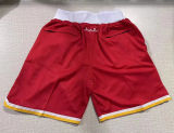 Rockets Red Four Bags NBA Pants