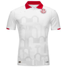 2024 Tunisia Away White Fans Soccer Jersey 突尼斯