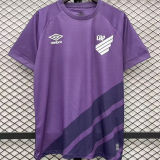 2023/24 AT Paranaense Purple Goalkeeper Soccer Jersey